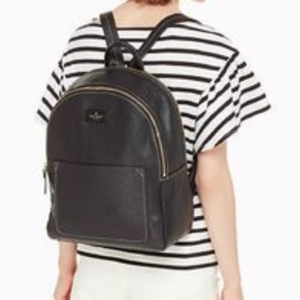 NWT Authentic Kate Spade Emily Leather Backpack - Picture 2 of 8
